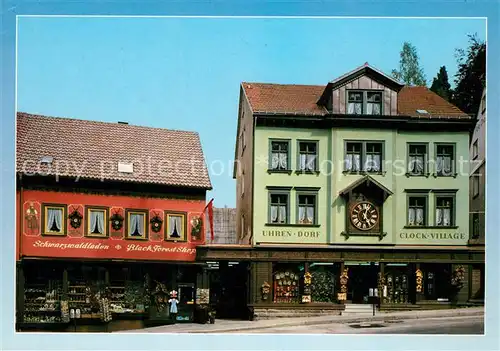 AK / Ansichtskarte Gremmelsbach Haus der Uhren Weisser GmbH Kuckucksuhren Gremmelsbach