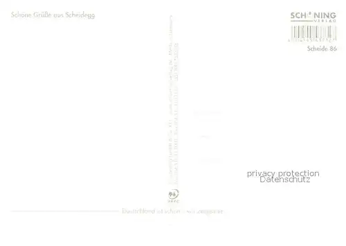 AK / Ansichtskarte Scheidegg_Allgaeu Panorama Alpenfreibad Kaeseplatte Hubertuskapelle St Gallus Scheidegger Wasserfaelle Scheidegg Allgaeu