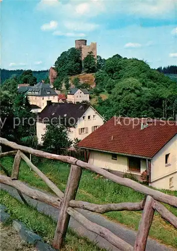 AK / Ansichtskarte Oberreifenberg Burgruine Oberreifenberg