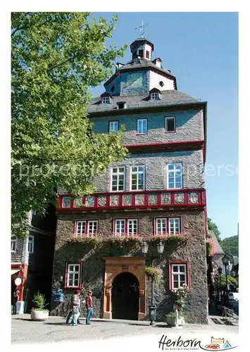 AK / Ansichtskarte Herborn_Hessen Historisches Rathaus Herborn Hessen