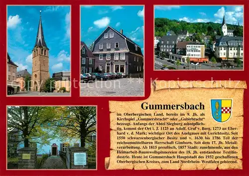 AK / Ansichtskarte Gummersbach Kirche  Gummersbach