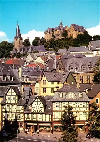 AK / Ansichtskarte Marburg_Lahn Schloss  Marburg_Lahn