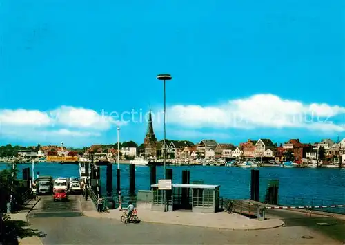 AK / Ansichtskarte Travemuende_Ostseebad Anlegestelle Priwall Faehre Travemuende_Ostseebad