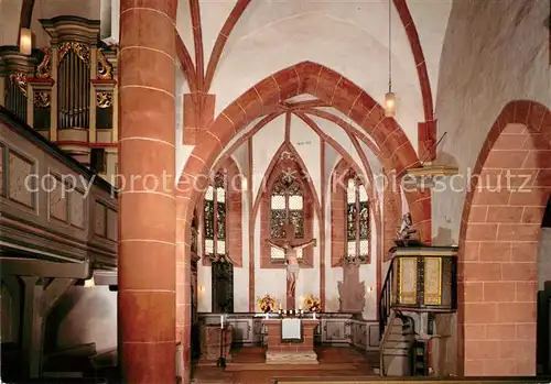 AK / Ansichtskarte Ruttershausen Evangelische Kirche Kirchberg Ruttershausen