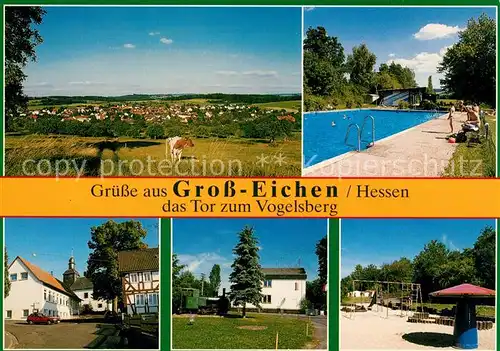 AK / Ansichtskarte Gross Eichen Freibad Spielplatz Campingplatz Gross Eichen