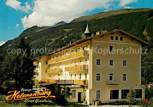 AK / Ansichtskarte Badgastein Badehospiz Helenenburg Stubnerkogel Hohe Tauern Badgastein
