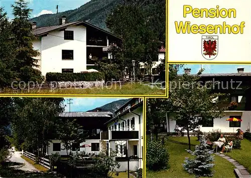 AK / Ansichtskarte Kramsach Pension Wiesenhof Garten Kramsach