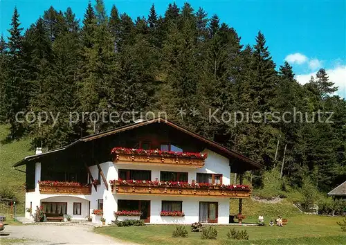 AK / Ansichtskarte Biberwier_Tirol Gaestehaus Pension Haus Martha Biberwier Tirol