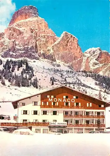 AK / Ansichtskarte Corvara_Pustertal_Suedtirol Hotel Monaco Dolomiten Corvara_Pustertal