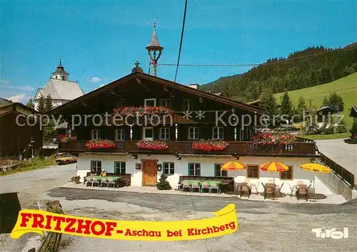 AK / Ansichtskarte Aschau_Tirol Gasthof Fritzhof Aschau Tirol