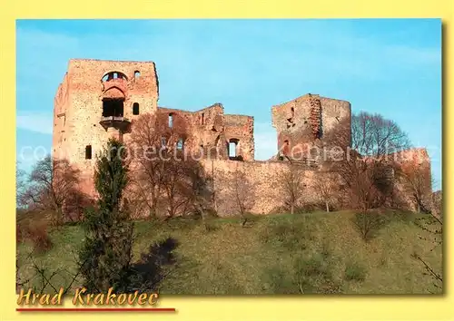 AK / Ansichtskarte Krakovec Hrad Burgruine 
