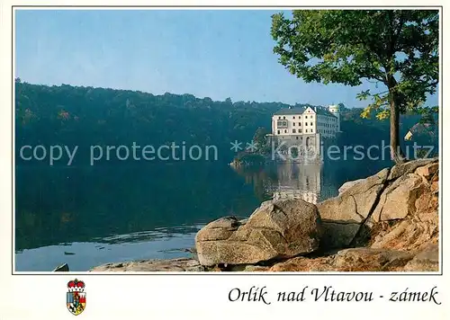 AK / Ansichtskarte Orlik_nad_Vltavou Zamek Schloss an der Moldau Orlik_nad_Vltavou
