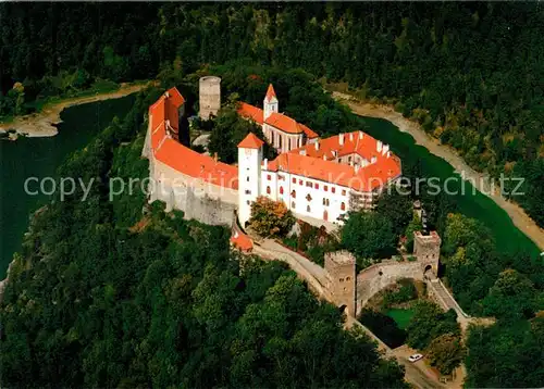 AK / Ansichtskarte Bitov Hrad Schloss Fliegeraufnahme Bitov