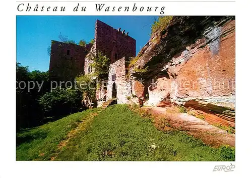 AK / Ansichtskarte Niederbronn les Bains Chateau de Wasenbourg Niederbronn les Bains