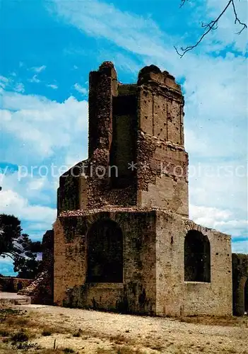 AK / Ansichtskarte Nimes La Rome francaise Tour Magne Citadelle Nimes