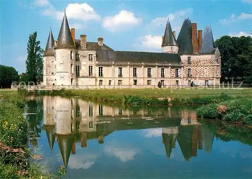 AK / Ansichtskarte Mortree Chateau d O facade sud et ses canaux Schloss Mortree