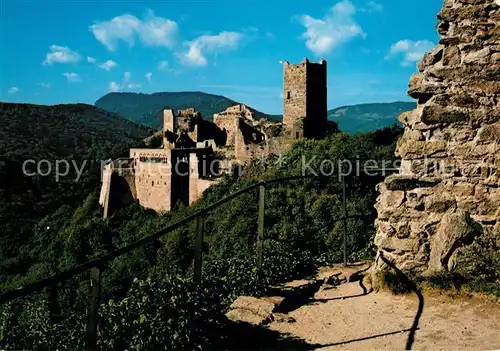 AK / Ansichtskarte Ribeauville_Haut_Rhin_Elsass Chateau de Saint Ulrich Ribeauville_Haut