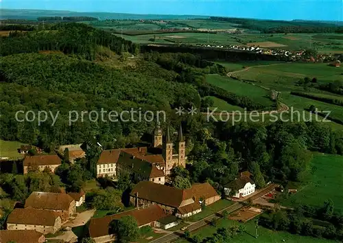 AK / Ansichtskarte Marienmuenster Ehemalige Abteikirche Fliegeraufnahme Marienmuenster