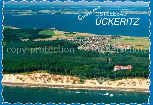 AK / Ansichtskarte ueckeritz_Usedom Fliegeraufnahme ueckeritz Usedom