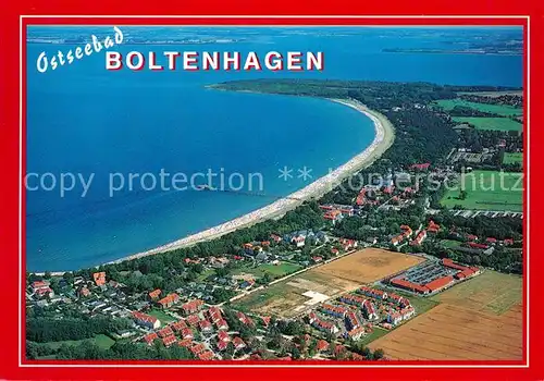 AK / Ansichtskarte Boltenhagen_Ostseebad Fliegeraufnahme Boltenhagen_Ostseebad