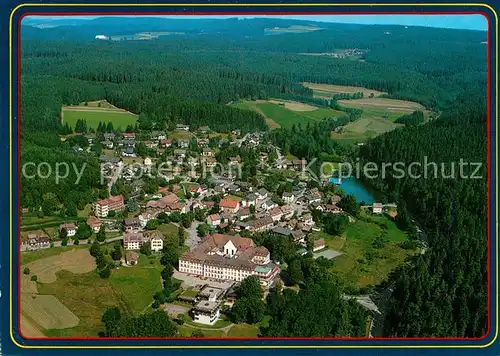 AK / Ansichtskarte Friedenweiler Luftkurort Wintersportplatz Schwarzwald Fliegeraufnahme Friedenweiler