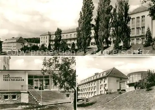 AK / Ansichtskarte Tabarz FDGB Erholungsheim Theo Neubauer Tabarz