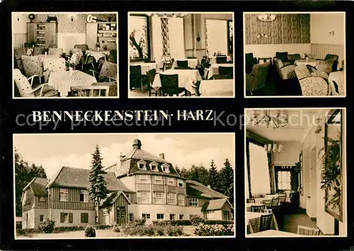 AK / Ansichtskarte Benneckenstein_Harz FDGB Erholungsheim Harzhaus Benneckenstein_Harz