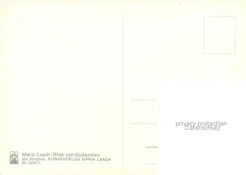 AK / Ansichtskarte Maria_Laach_Glees Wallfahrtskirche Maria_Laach_Glees