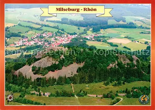 AK / Ansichtskarte Milseburg Fliegeraufnahme Milseburg