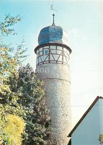 AK / Ansichtskarte Mellrichstadt Buergerturm Mellrichstadt