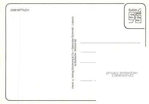 AK / Ansichtskarte Wittlich Rathaus Wohnhaeuser Schloss Wittlich