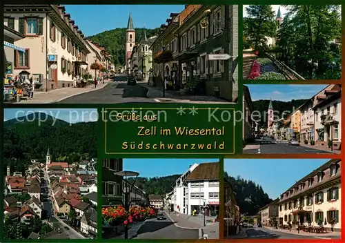 AK / Ansichtskarte Zell_Wiesental  Zell Wiesental