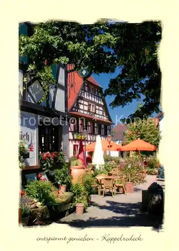 AK / Ansichtskarte Kappelrodeck  Kappelrodeck