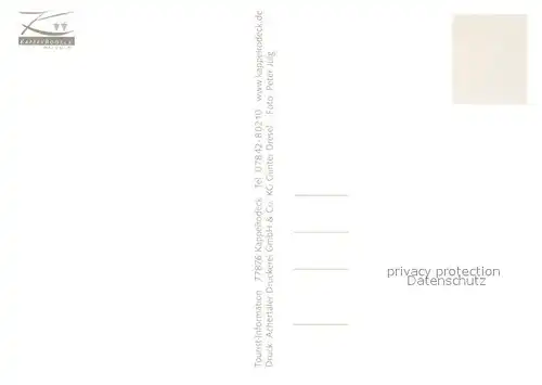 AK / Ansichtskarte Kappelrodeck  Kappelrodeck