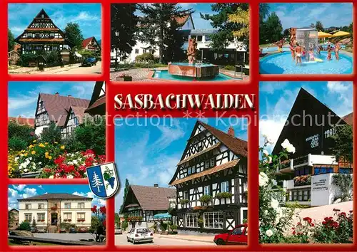 AK / Ansichtskarte Sasbachwalden Kurhaus zum Alde Gott Sasbachwalden