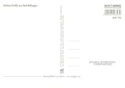 AK / Ansichtskarte Bad_Bellingen Kurhaus St. Leodegar Rathaus Bad_Bellingen