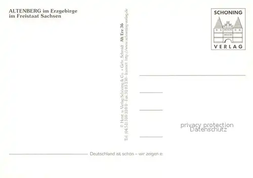 AK / Ansichtskarte Altenberg_Erzgebirge Kirche Altenberg Erzgebirge