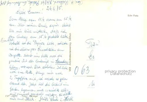 AK / Ansichtskarte Bernburg_Saale Thaelmann Platz  Bernburg_Saale