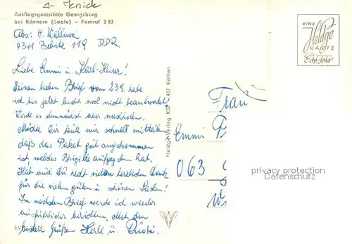 AK / Ansichtskarte Koennern Georgsburg  Koennern