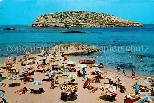 AK / Ansichtskarte San_Antonio_Abad Playa Cala Conta San_Antonio_Abad