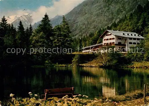 AK / Ansichtskarte Oberstdorf Franz Fackler Erholungsheim  Oberstdorf