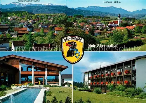 AK / Ansichtskarte Endorf_Bad Hochries Kampenwand  Endorf_Bad