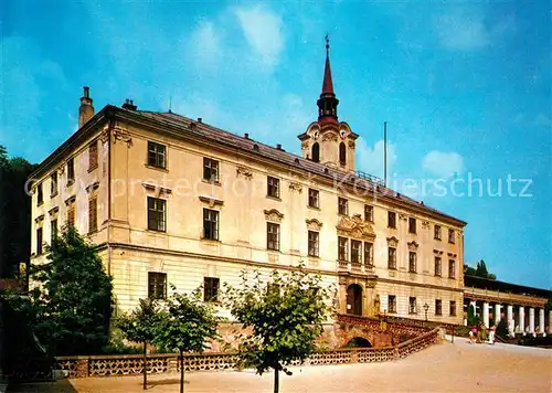 AK / Ansichtskarte Lysice Pruceli zamku Schloss Fassade Lysice