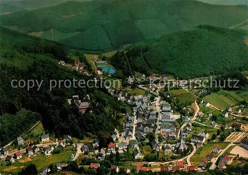 AK / Ansichtskarte Bilstein_Sauerland Luftkurort Fliegeraufnahme Bilstein_Sauerland