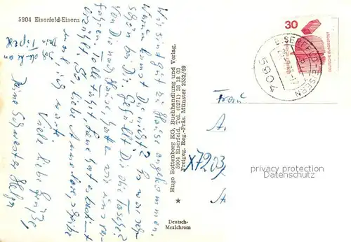 AK / Ansichtskarte Eisern Fliegeraufnahme Eisern