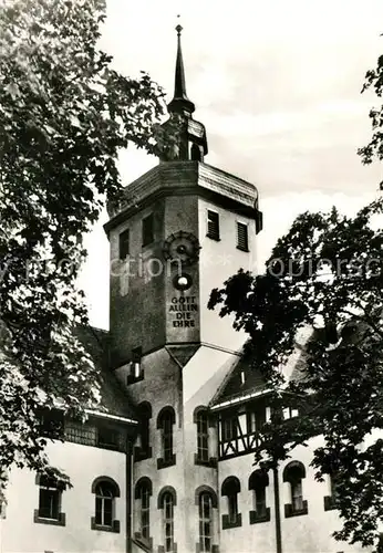 AK / Ansichtskarte Leipzig Ev luth Diakonissenhaus Mutterhaus Turm Leipzig