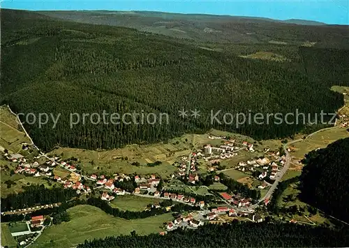 AK / Ansichtskarte Enzkloesterle Schwarzwald Fliegeraufnahme Enzkloesterle