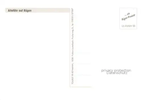 AK / Ansichtskarte Altefaehr_Ruegen Hafen Fliegeraufnahme Altefaehr Ruegen