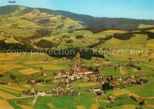 AK / Ansichtskarte St_Peter_Schwarzwald mit Kandel Fliegeraufnahme St_Peter_Schwarzwald