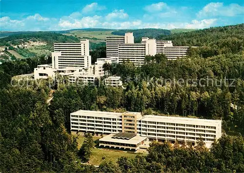 AK / Ansichtskarte Bad_Neustadt Rhoen Klinikum und Franken Sanatorium Fliegeraufnahme Bad_Neustadt